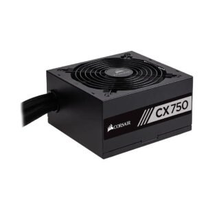 CORSAIR CX750 750W 80 Plus Bronze SMPS Power Supply with 120mm Silent Fan