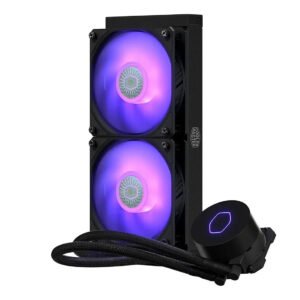 Cooler Master MasterLiquid ML240L 240mm RGB V2 CPU Liquid Cooler with Dual SickleFlow Silent Fan