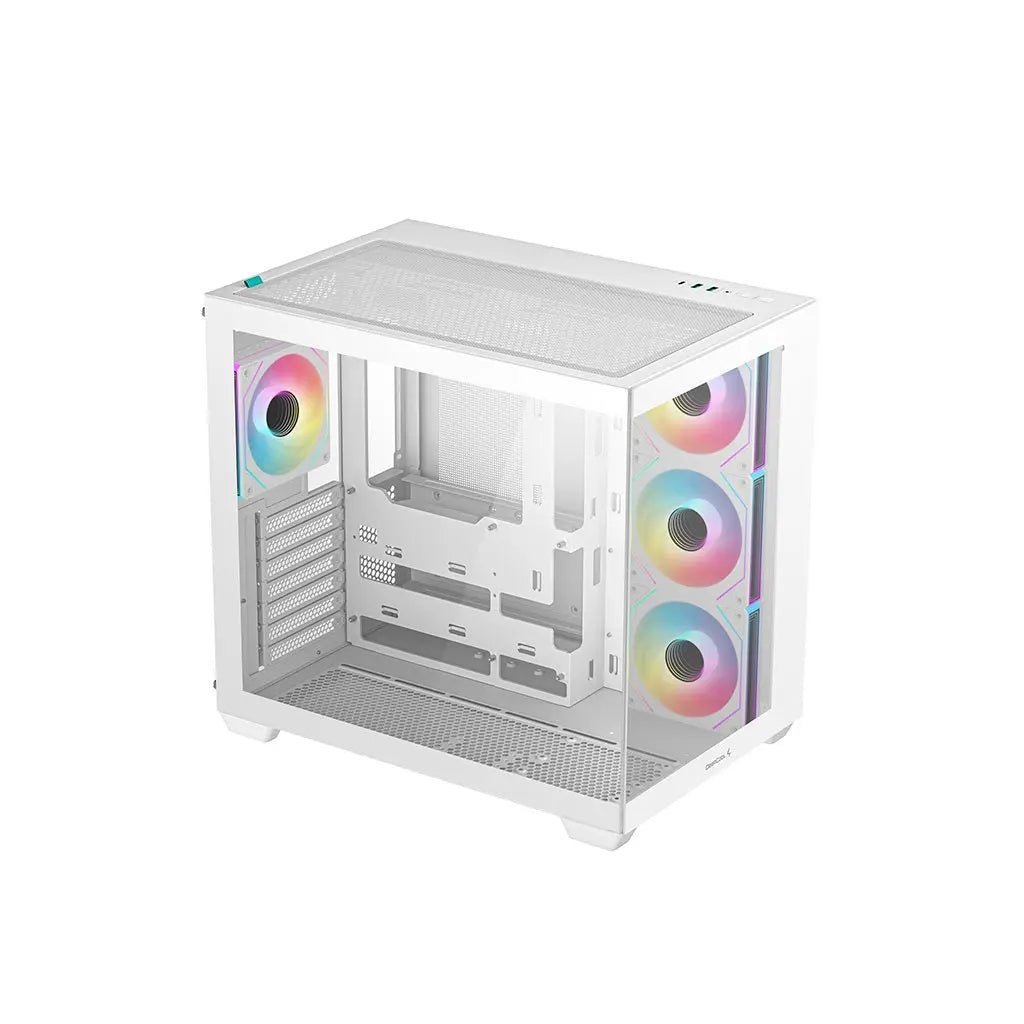 DeepCool CG530 4F Tempered Glass ATX Mid Tower Cabinet-White - Image 8