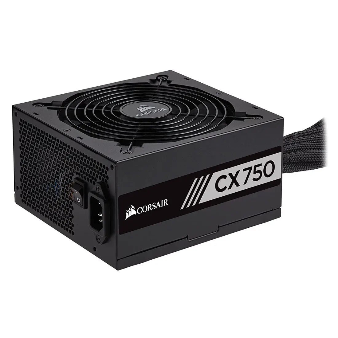 CORSAIR CX750 750W 80 Plus Bronze SMPS Power Supply with 120mm Silent Fan - Image 2