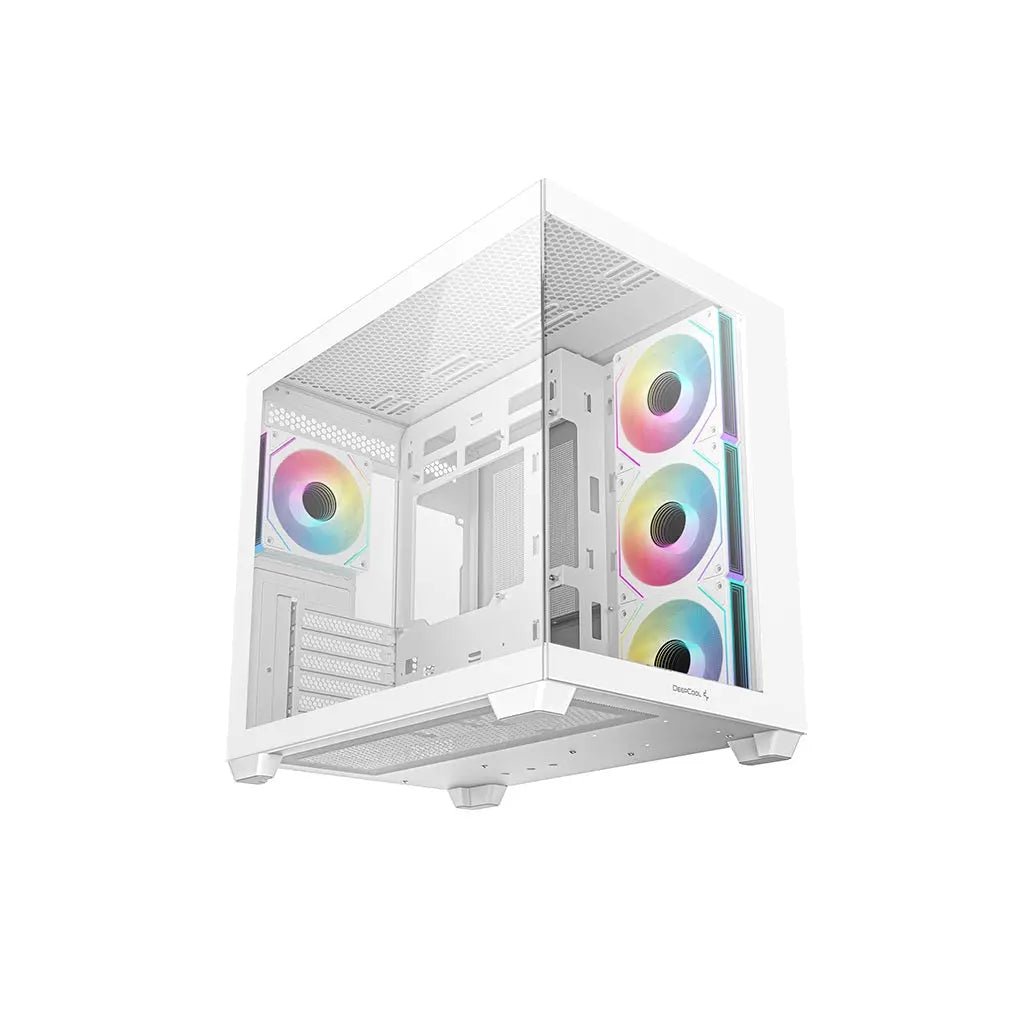 DeepCool CG530 4F Tempered Glass ATX Mid Tower Cabinet-White - Image 9