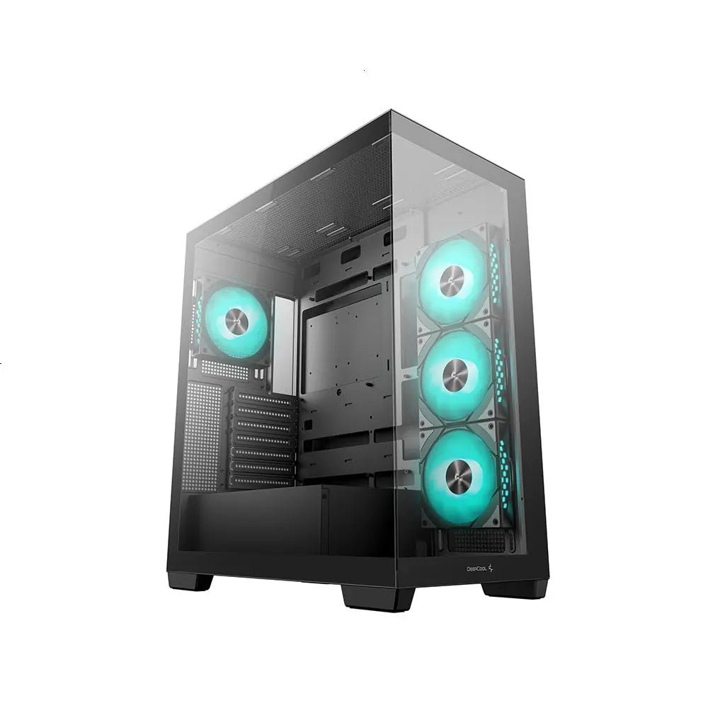 DeepCool CG580 4F Tempered Glass ATX Mid Tower Cabinet-Black - Image 9