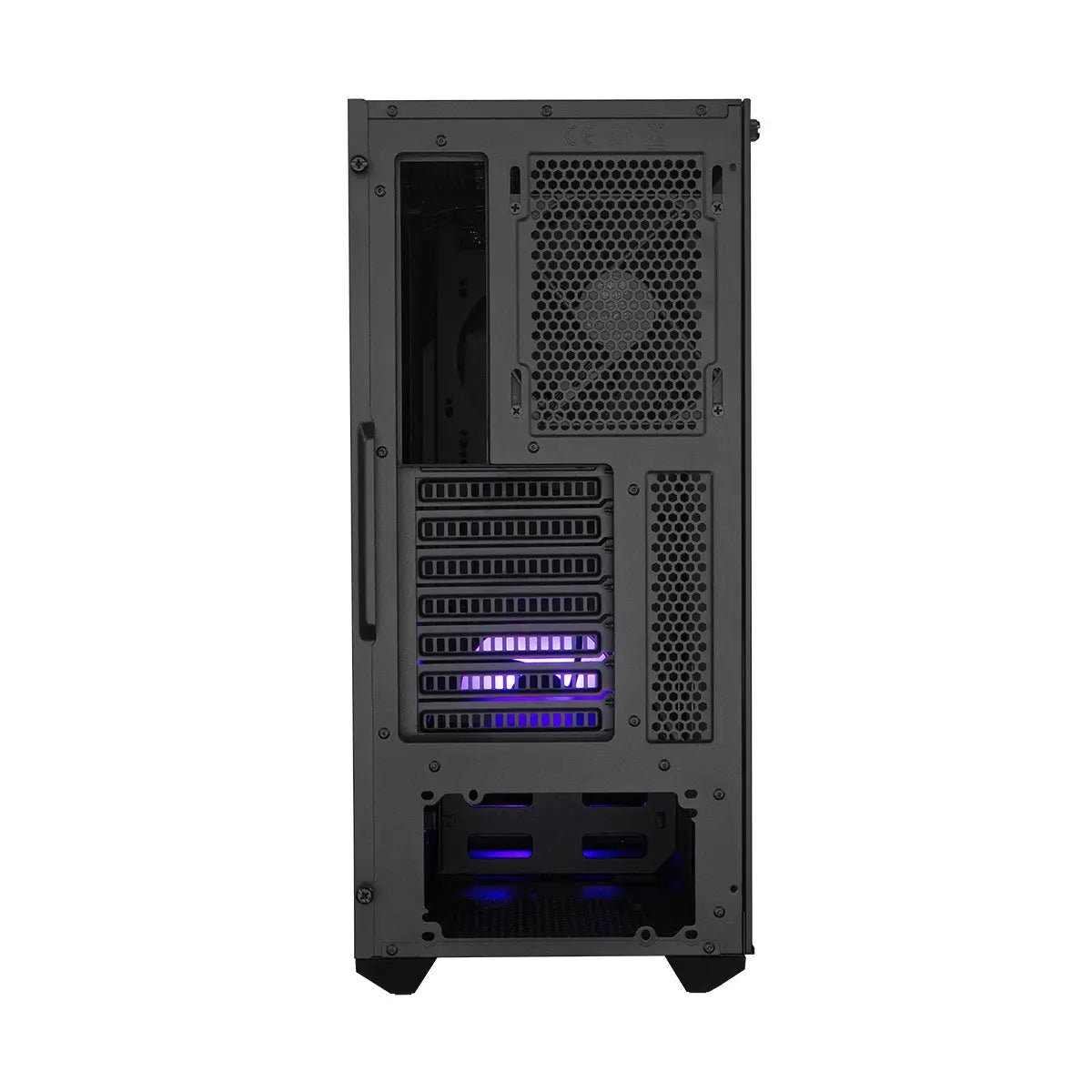 Cooler Master K501L RGB V2 Mid Tower Gaming Case with Pre-Installed RGB Fan PSU Shroud and Tempered Glass Side Panel - Image 6