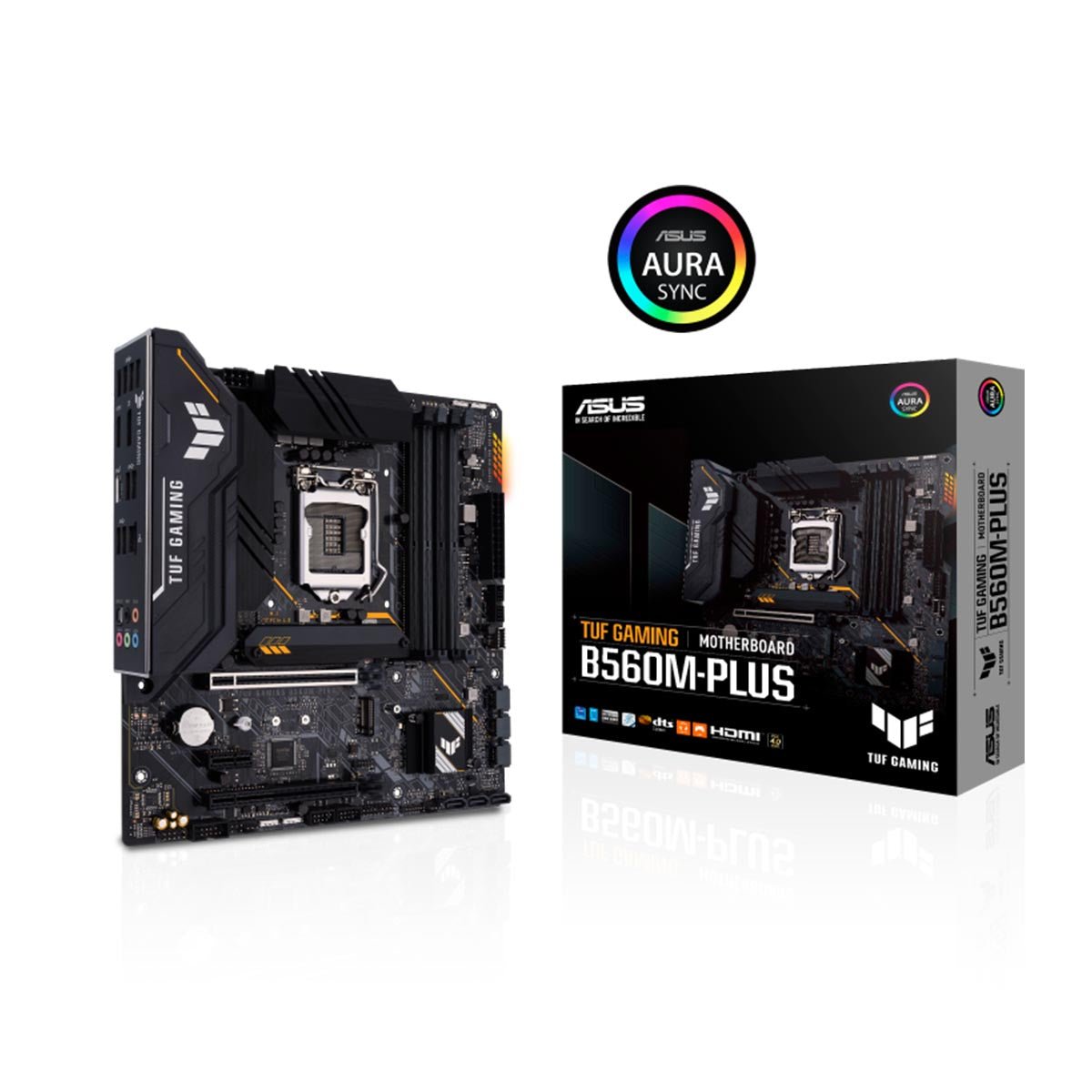 ASUS TUF Gaming B560M-Plus LGA 1200 mATX Motherboard with Thunderbolt 4 and AI Noise Cancellation - Image 6