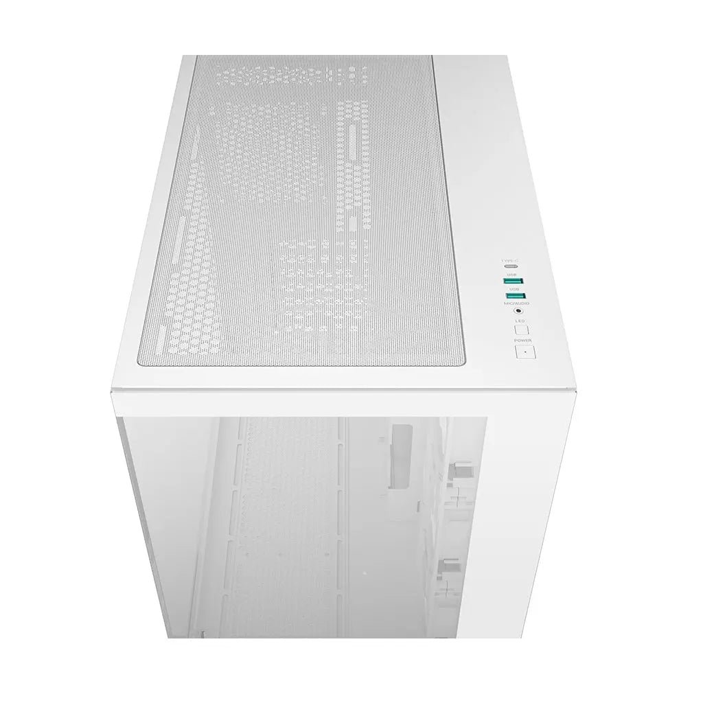 DeepCool CG530 4F Tempered Glass ATX Mid Tower Cabinet-White - Image 2