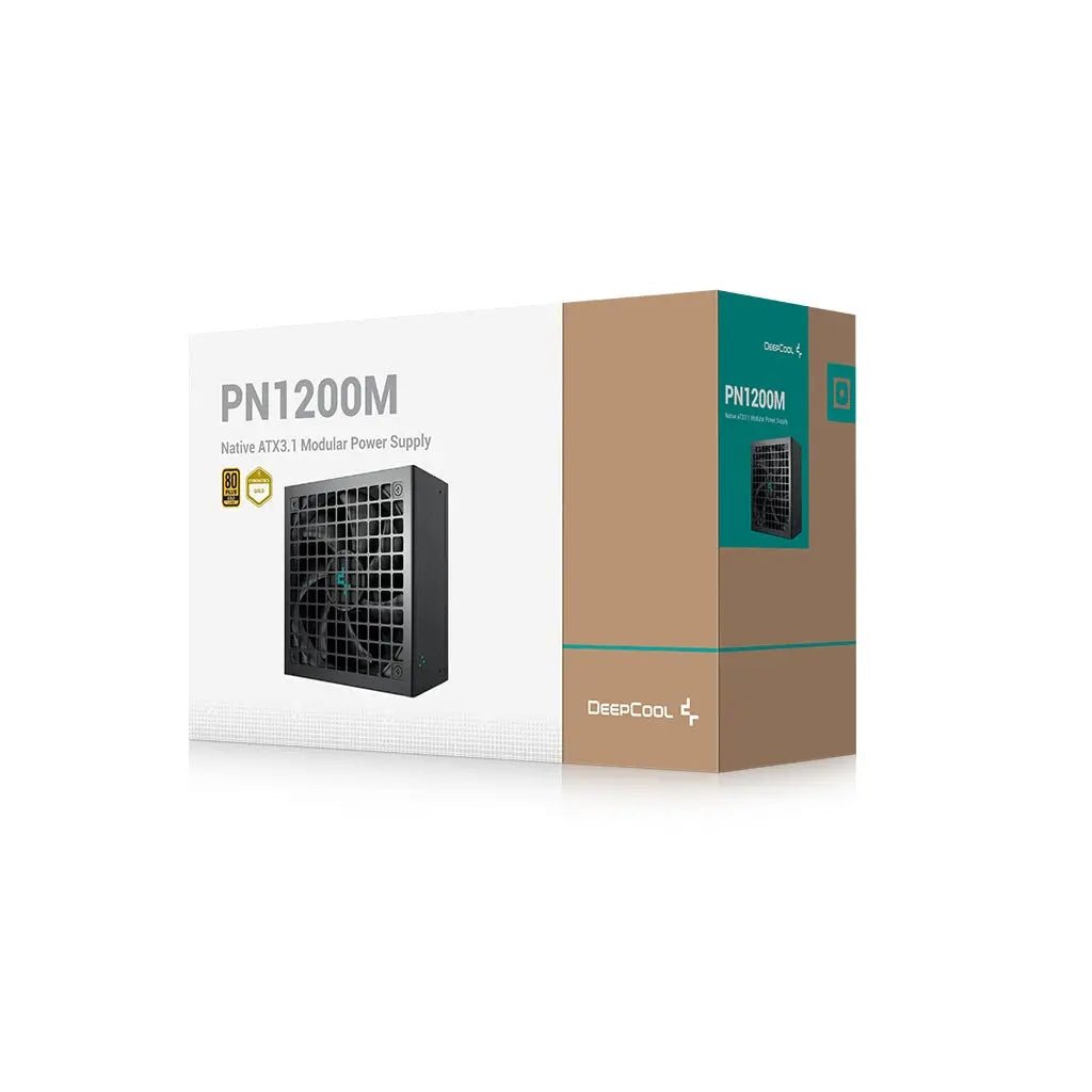 DeepCool Gamer Storm PN1200M 1200W 80 Plus Gold ATX 3.1 Fully Modular Power Supply - Image 2