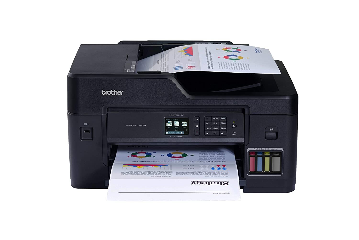Brother MFC-T4500DW All-in-One Ink tank Refill System Printer - Image 3