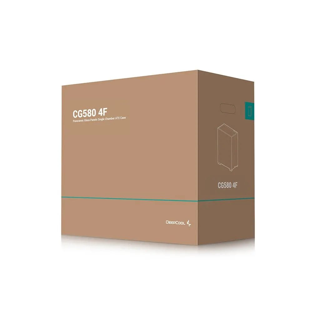 DeepCool CG580 4F Tempered Glass ATX Mid Tower Cabinet-Black - Image 7