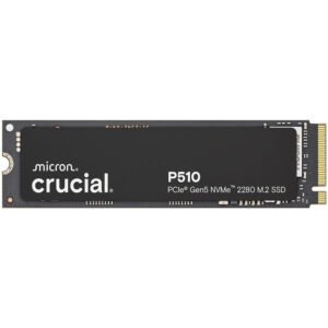 Crucial P510 2TB PCIe Gen5 x4 NVMe M.2 Internal Solid State Drive