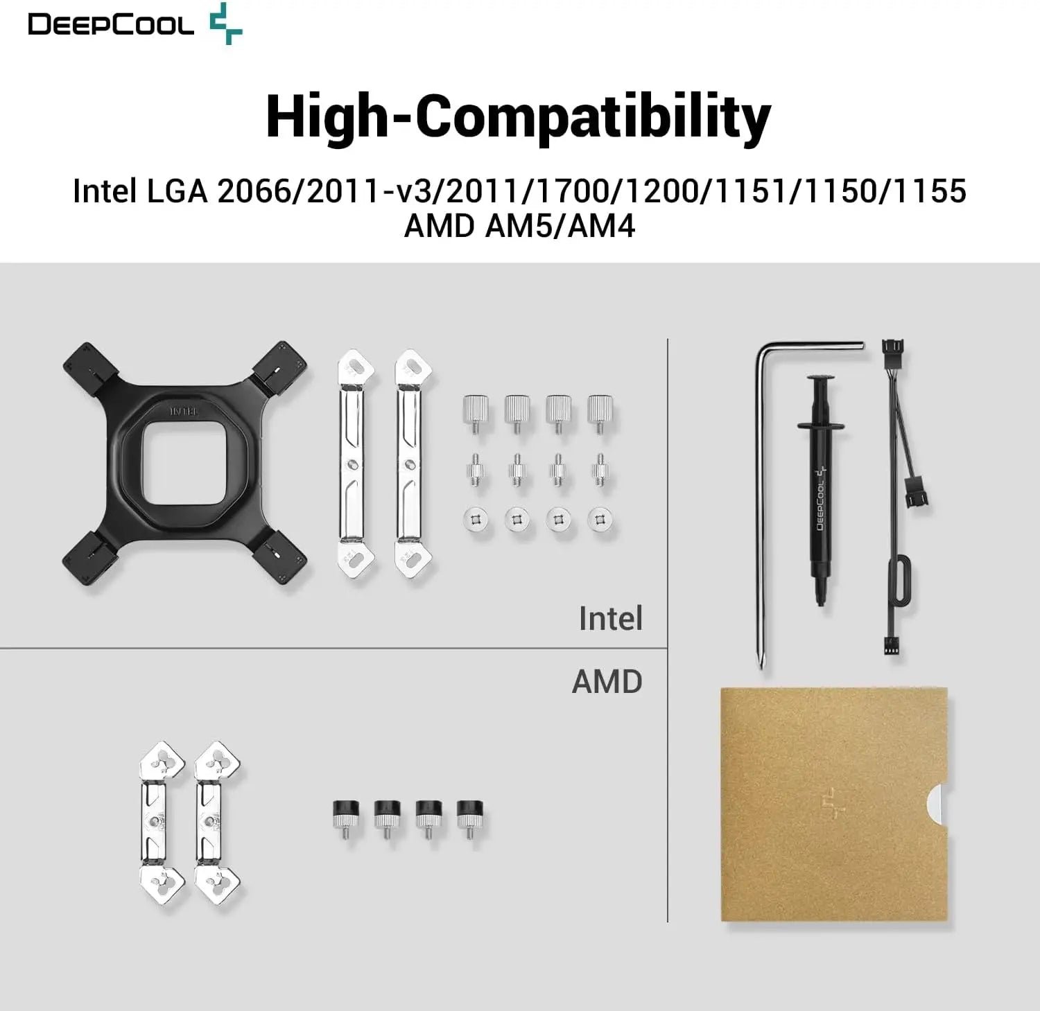 DeepCool AK620 High Performance 120mm PWM Fans Dual-Tower CPU Air Cooler - Image 6