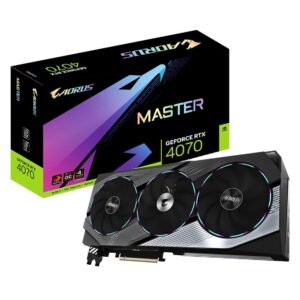 Gigabyte AORUS GeForce RTX 4070 MASTER 12GB 192-bit GDDR6X Graphics Card