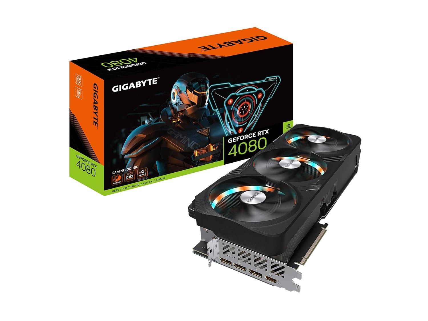 Gigabyte GeForce RTX 4080 Gaming OC 16GB GDDR6X Graphic Card with 3X Windforce Fans