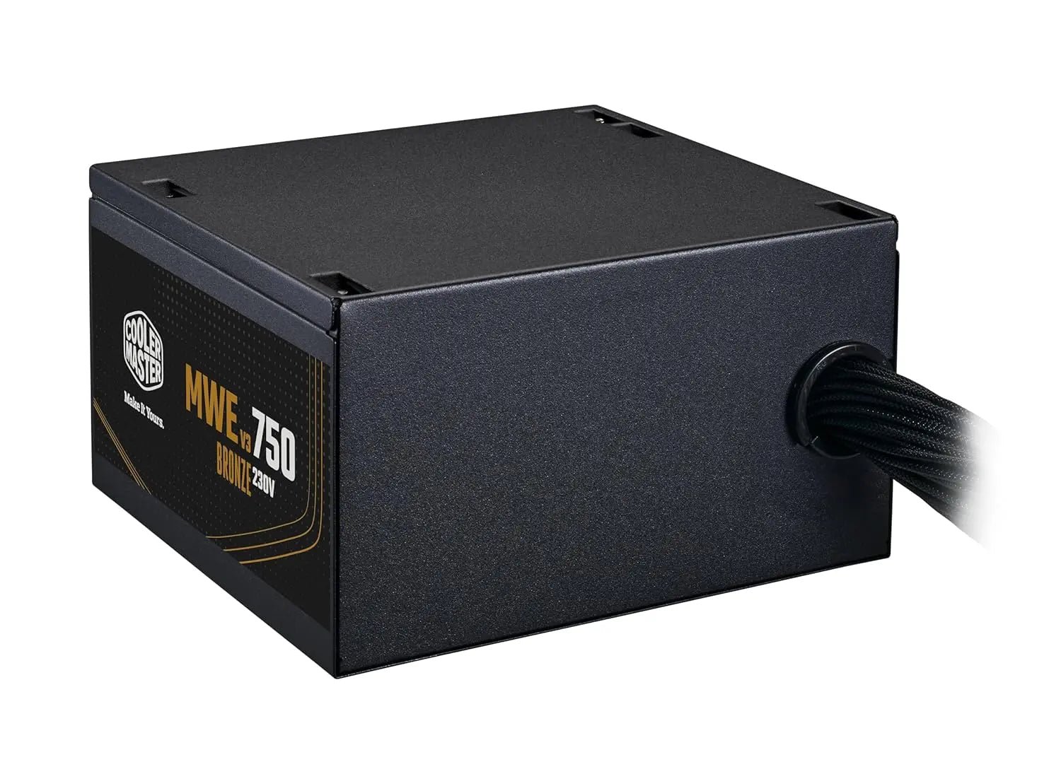 Cooler Master MWE 750 V3 230V 80 Plus Bronze Certified Non-Modular Power Supply – Black - Image 6