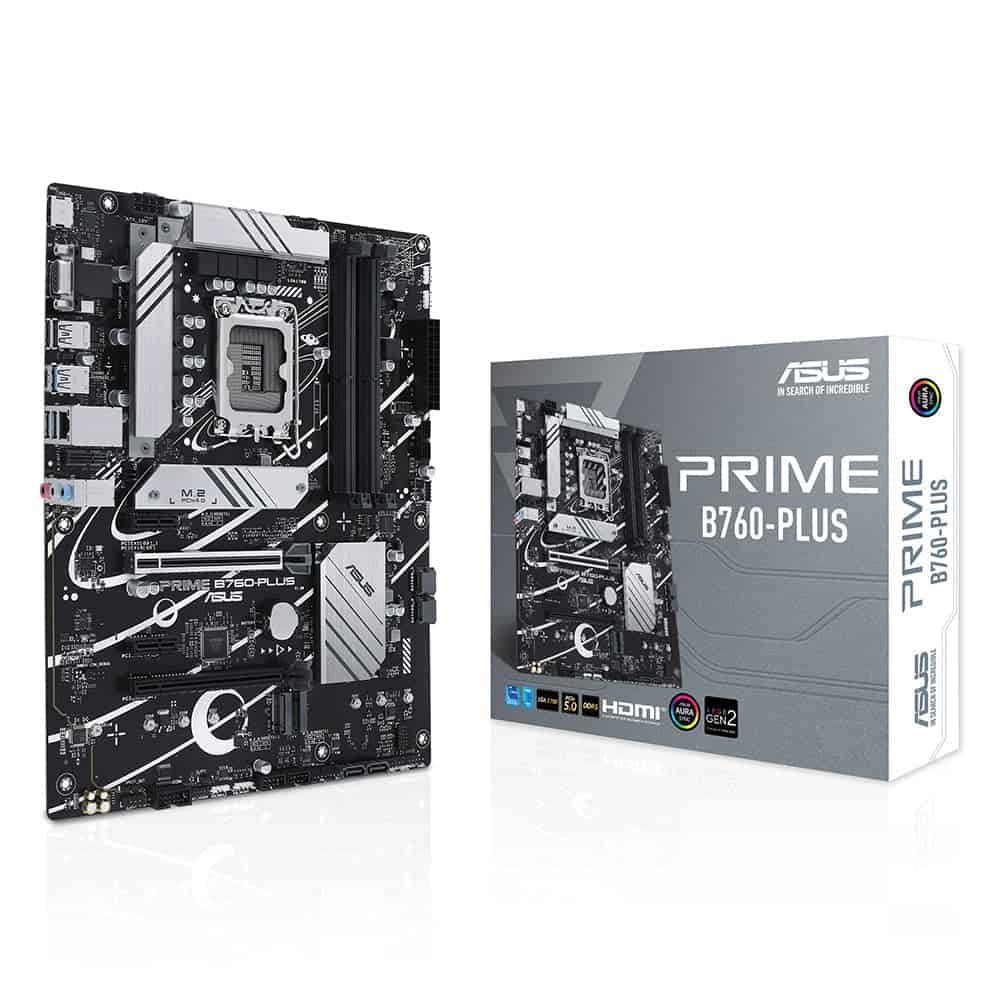 ASUS PRIME B760-PLUS Intel B760 LGA 1700 ATX DDR5 Motherboard