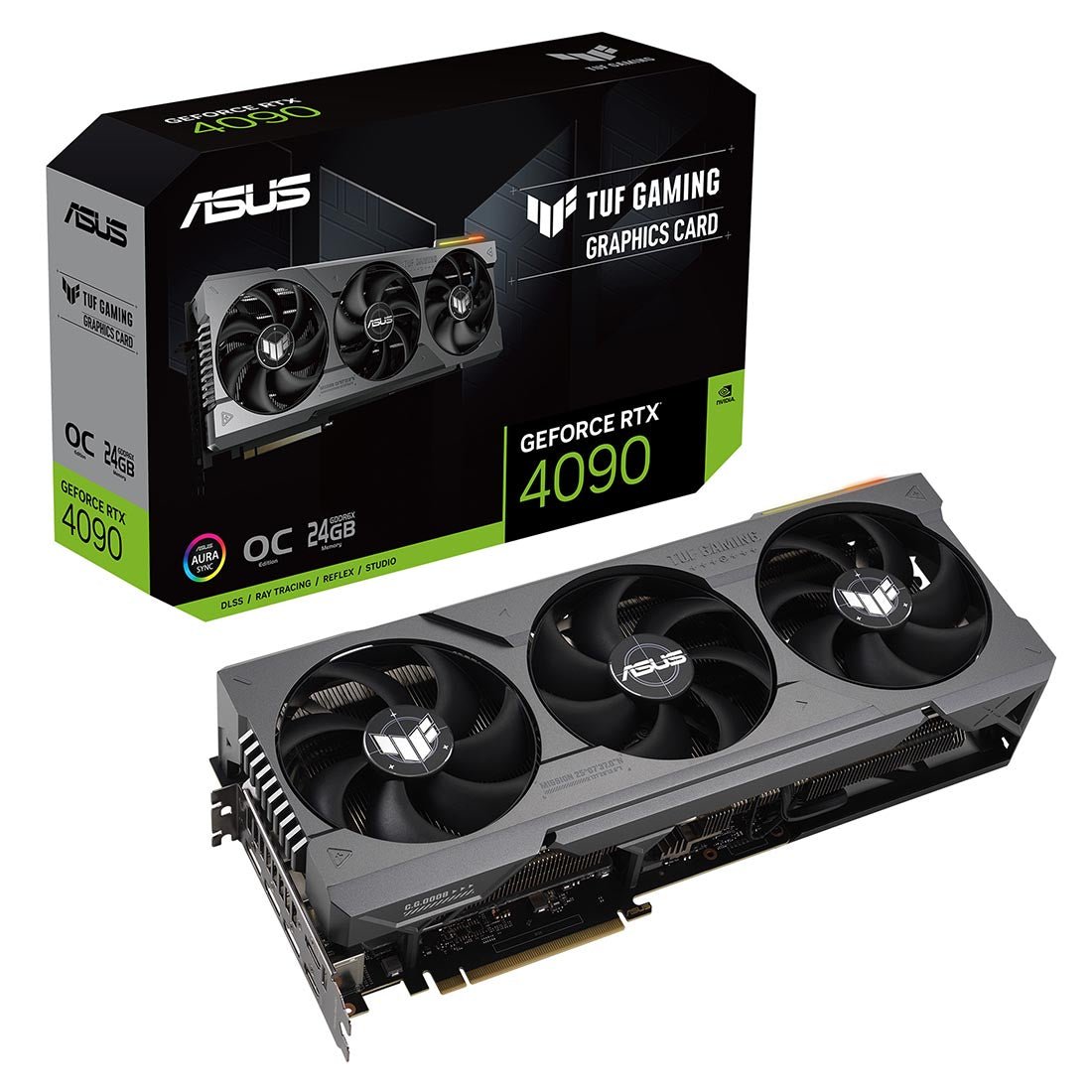 ASUS TUF Gaming GeForce RTX 4090 OC Edition 24GB GDDR6X 384-Bit Graphics Card