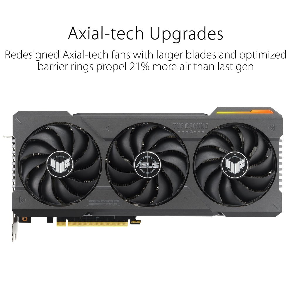 ASUS TUF Gaming GeForce RTX 4070 Ti 12GB GDDR6X 192-Bit Graphics Card - Image 2