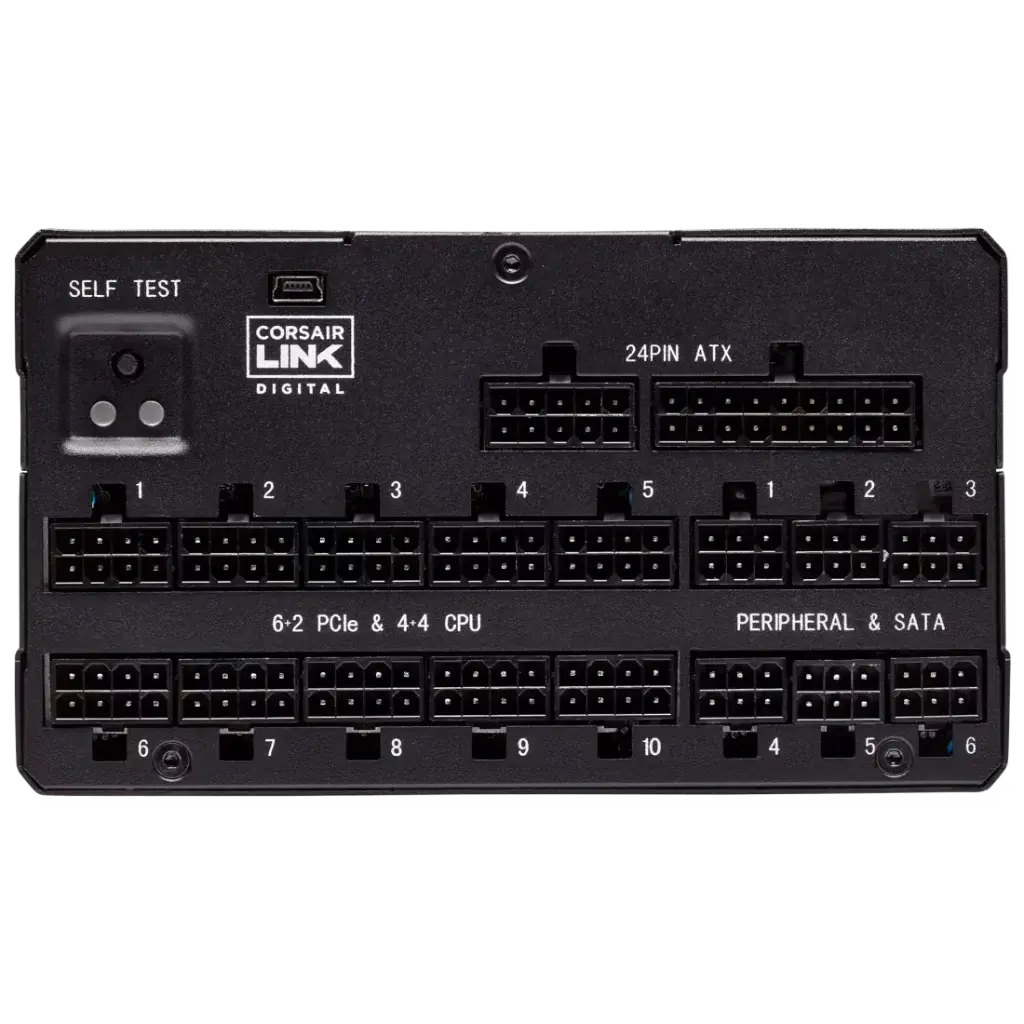 Corsair AX1600i Digital ATX Power Supply 1600W Fully Modular Power Supply - Image 3