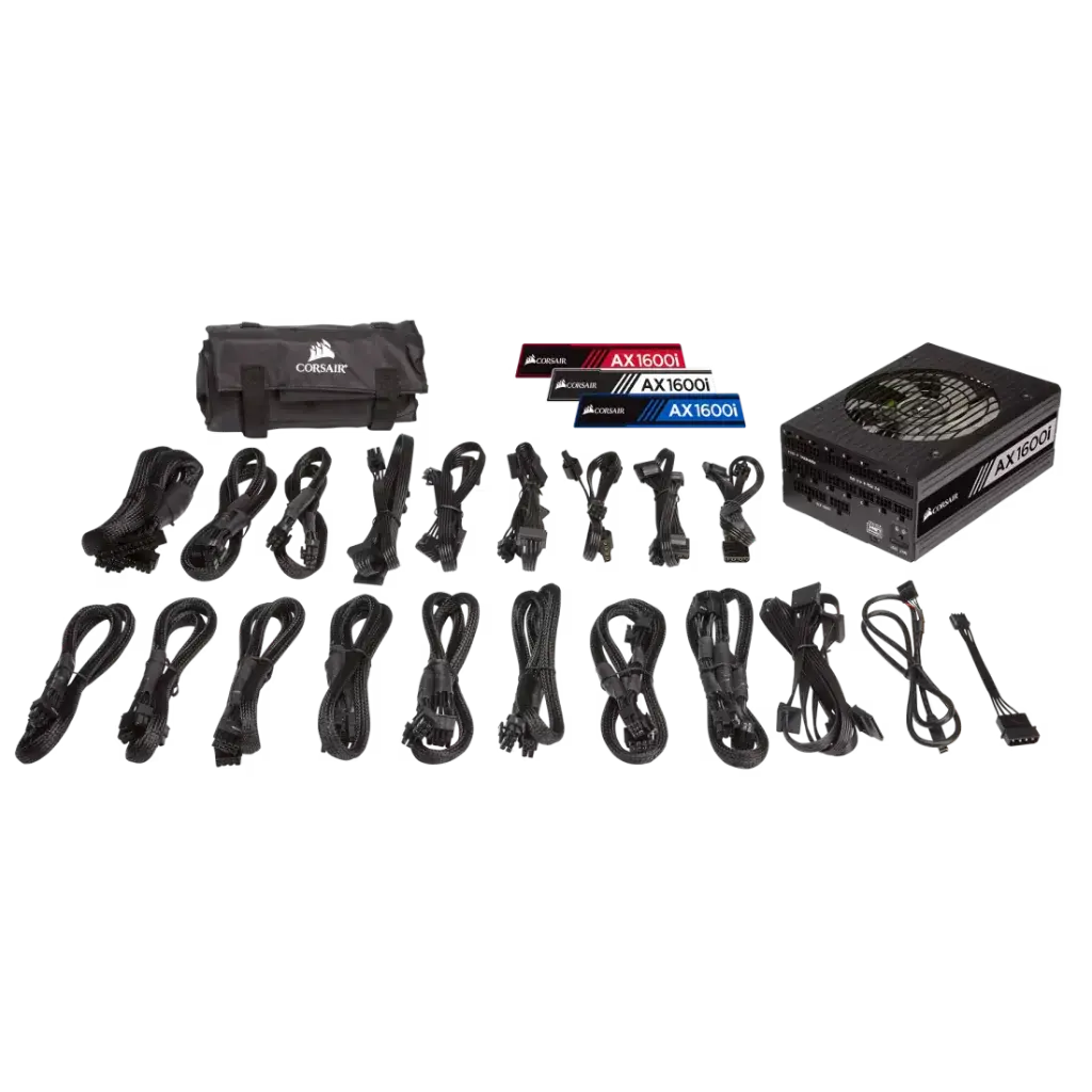 Corsair AX1600i Digital ATX Power Supply 1600W Fully Modular Power Supply - Image 5