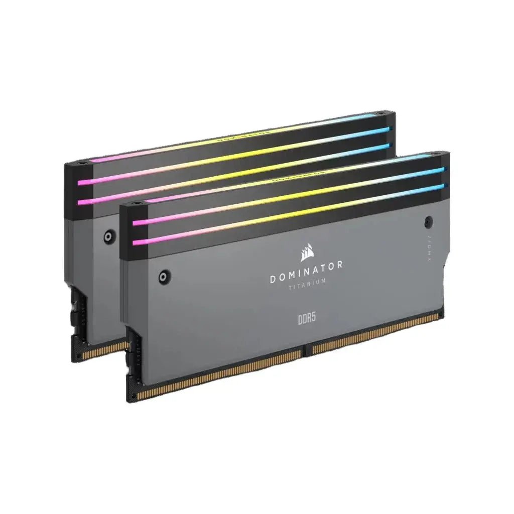 Corsair Dominator Titanium 64GB (2x32GB) DDR5 RAM 6000MHz CL30 Gaming Desktop Memory