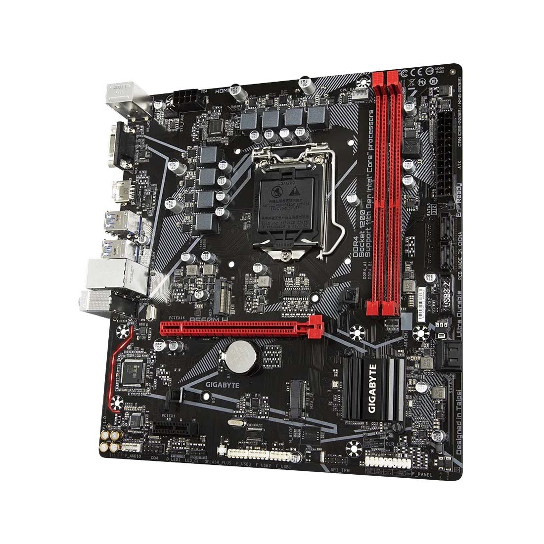 GIGABYTE B560M H Intel B560 LGA 1200 Micro-ATX Motherboard - Image 4