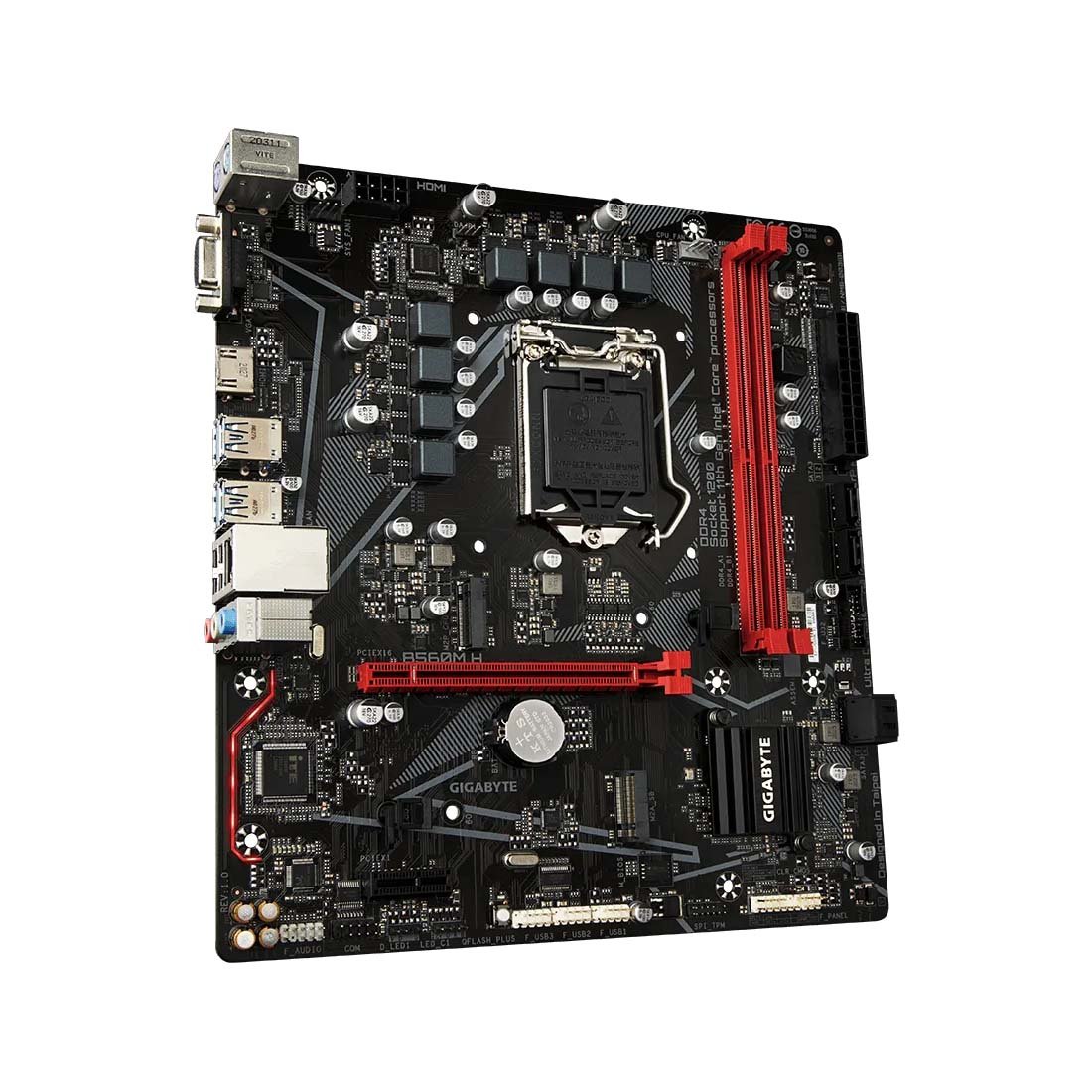 GIGABYTE B560M H Intel B560 LGA 1200 Micro-ATX Motherboard - Image 2