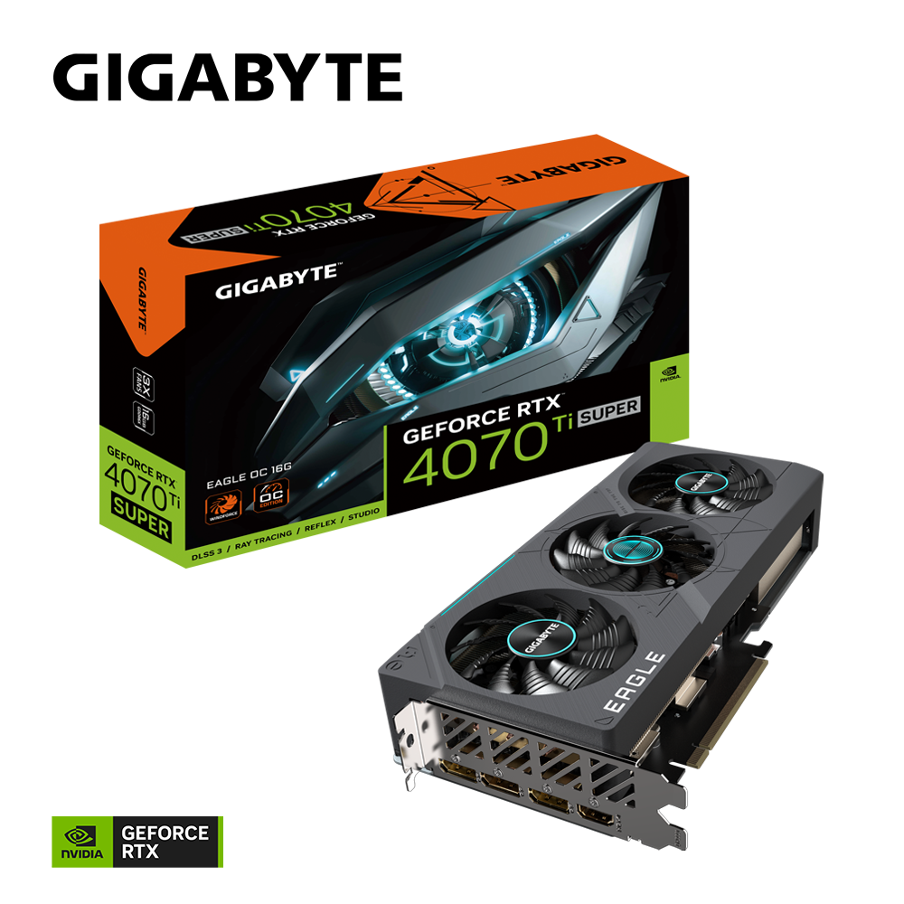 GIGABYTE GeForce RTX 4070 Ti Super Eagle OC 16GB 256-bit GDDR6X Graphics Card - Image 7