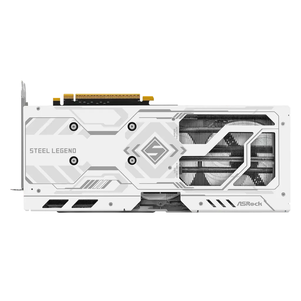 ASRock Intel Arc B580 Steel Legend 12GB OC GDDR6 192-Bit Graphics Card - Image 4