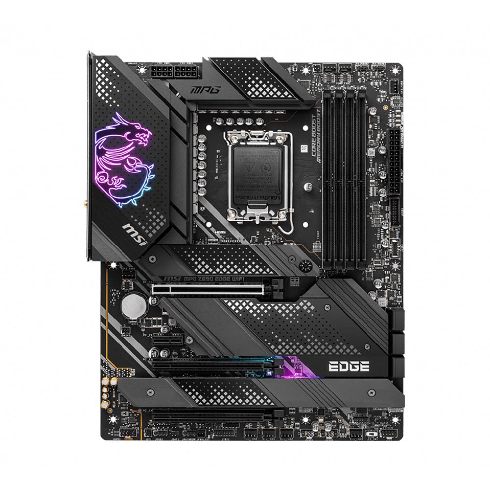 MSI MPG Z690 EDGE WIFI DDR5 Intel Z690 LGA 1700 ATX Motherboard with PCIe 5.0 and 4 M.2 Slot - Image 3