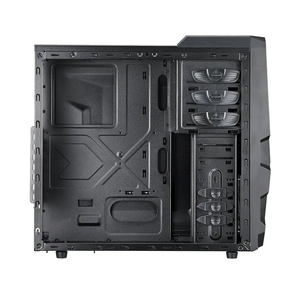 Cooler Master K380 ATX Mid-Tower Cabinet with Pre-Installed 120mm LED Fan - Image 6