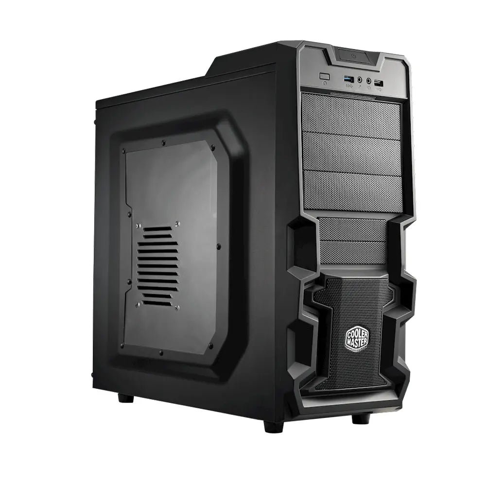 Cooler Master K380 ATX Mid-Tower Cabinet with Pre-Installed 120mm LED Fan - Image 3