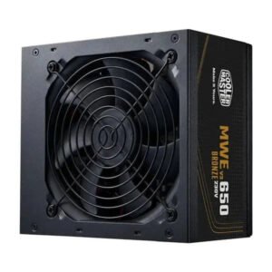 Cooler Master MWE Bronze 650 V3 650W ATX Non Modular Power Supply Unit - Black