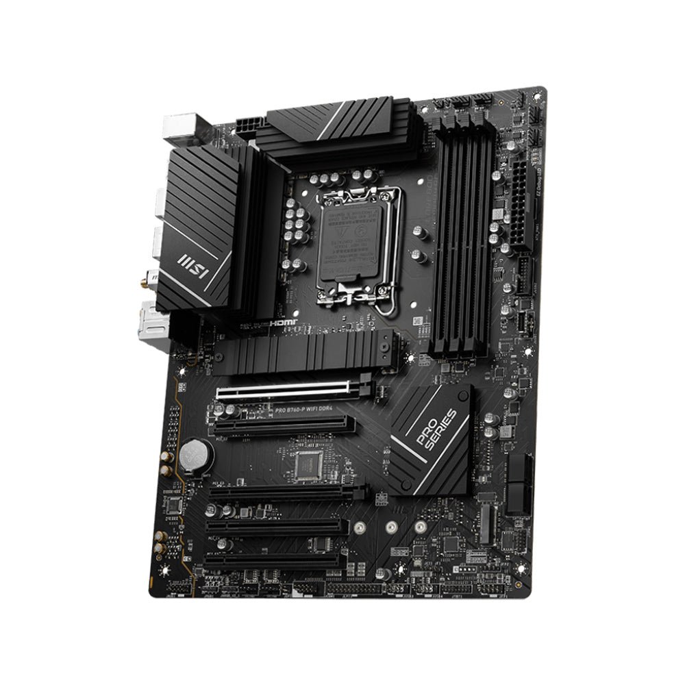 MSI PRO B760-P WIFI DDR4 Intel B760 LGA 1700 ATX Motherboard - Image 4